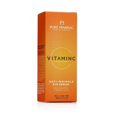 Akių serumas su vitaminu C Pure Mineral, 30 ml kaina ir informacija | Paakių kremai, serumai | pigu.lt