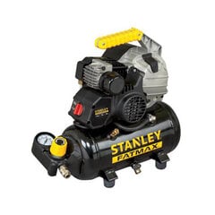 Компрессор Stanley HY 227/8 / 6E, 2017203, (компактный, электрический, давление 8 бар, 15 кг, бак 6 л, мощность двигателя: 2 л. цена и информация | Компрессоры | pigu.lt