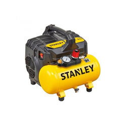 Stanley 100/8/6 Бесшумный воздушный компрессор DST 100/8 / 6SI, 750 Вт, 230 В, Giallo цена и информация | Компрессоры | pigu.lt