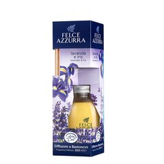 Ароматические палочки Felce Azzurra Lavender & Iris, 200 мл  цена и информация | Освежители воздуха | pigu.lt