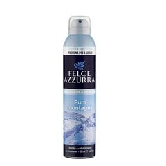 Спрей-освежитель воздуха Felce Azzurra Pure Montai, 250 мл цена и информация | Освежители воздуха | pigu.lt