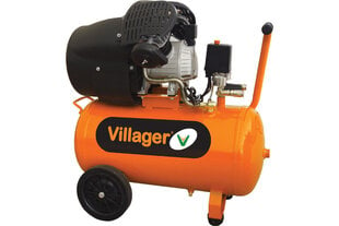 Oro kompresorius Villager VAT VE 50 L kaina ir informacija | Kompresoriai | pigu.lt