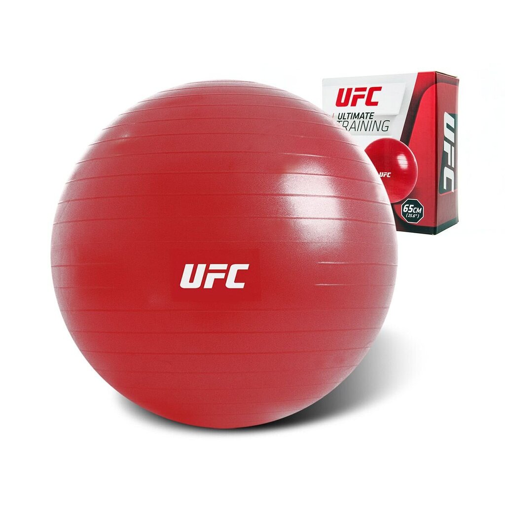 Gimnastikos kamuolys UFC, 65 cm kaina ir informacija | Gimnastikos kamuoliai | pigu.lt