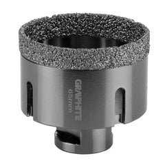 Graphite OTWORNICA DIAMENTOWA 65 MM X M14 55H314 GRAPHITE kaina ir informacija | Mechaniniai įrankiai | pigu.lt