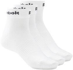 Носки Reebok Act Core Ankle Sock White GH8167/43-45 цена и информация | Мужские носки | pigu.lt