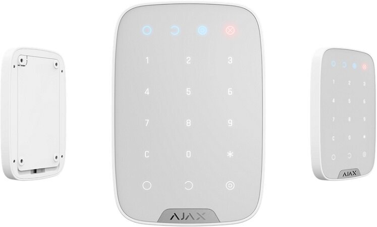 Ajax KeyPad Plus belaidė valdymo klaviatūra цена и информация | Apsaugos sistemos, valdikliai | pigu.lt