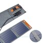 Choetech Foldable Travel Solar Solar Solar Charger 14W with USB 5V / 2.4A Solar Panel Gray (SC004) kaina ir informacija | Atsarginiai maitinimo šaltiniai (power bank) | pigu.lt