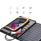 Choetech foldable travel solar solar charger 22W solar panel 2x USB 5V / 2.4A / 2.1A solar panel SC005 kaina ir informacija | Atsarginiai maitinimo šaltiniai (power bank) | pigu.lt