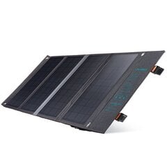 Choetech Foldable Solar Charger Solar Photovoltaic 36W Quick Charge Power Delivery USB / USB Type C (94 x 36 cm) Gray (SC006) kaina ir informacija | Atsarginiai maitinimo šaltiniai (power bank) | pigu.lt