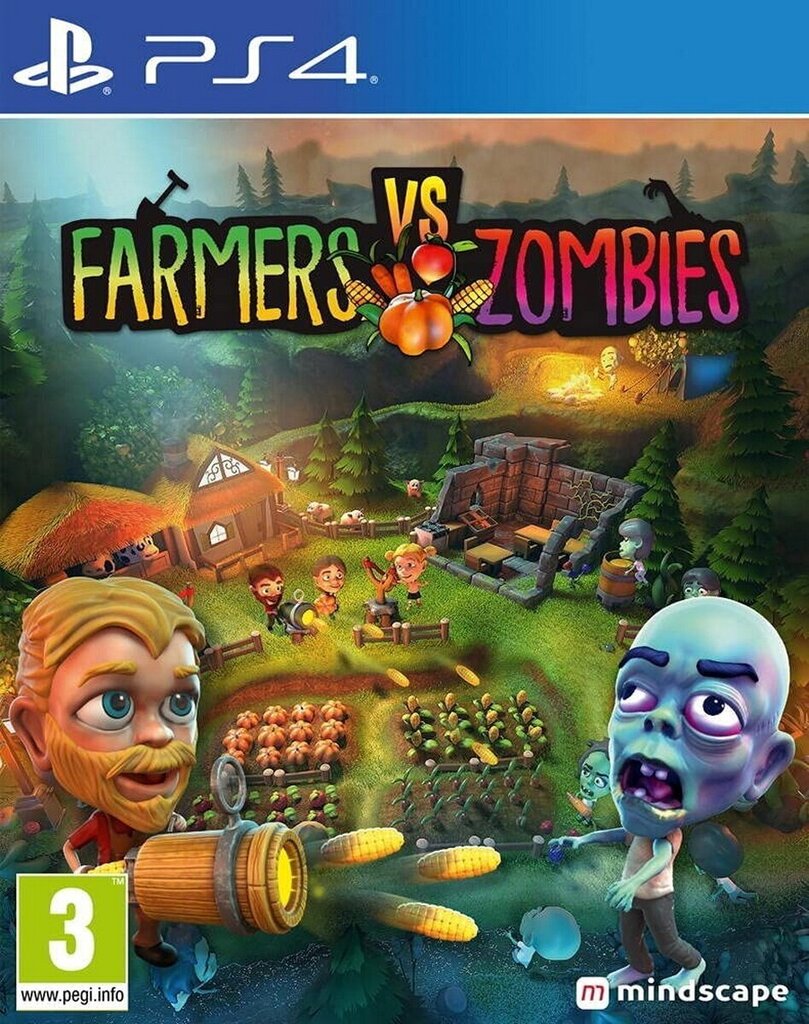 Farmers vs. Zombies, PS4 kaina ir informacija | Kompiuteriniai žaidimai | pigu.lt