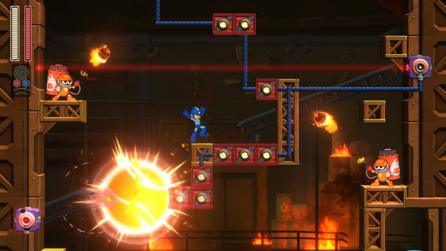 Компьютерная игра PS4 Mega Man 11 US Version. цена | pigu.lt