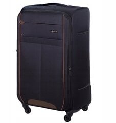 Vidutinio dydžio lagaminas Solier STL1311M, juodai rudas kaina ir informacija | Solier Sportas, laisvalaikis, turizmas | pigu.lt