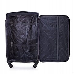 Большой чемодан Solier STL1311XL, XL, черный цена и информация | Чемоданы, дорожные сумки  | pigu.lt