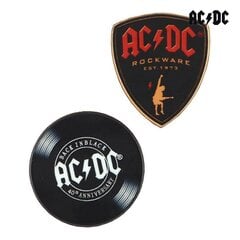 Брошь AC/DC 2 шт. цена и информация | Броши | pigu.lt