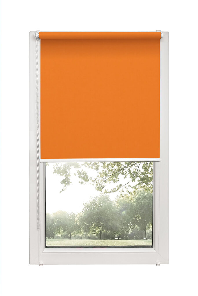 Roletas Mini Decor D 06 Oranžinė, 77x150 cm цена и информация | Roletai | pigu.lt