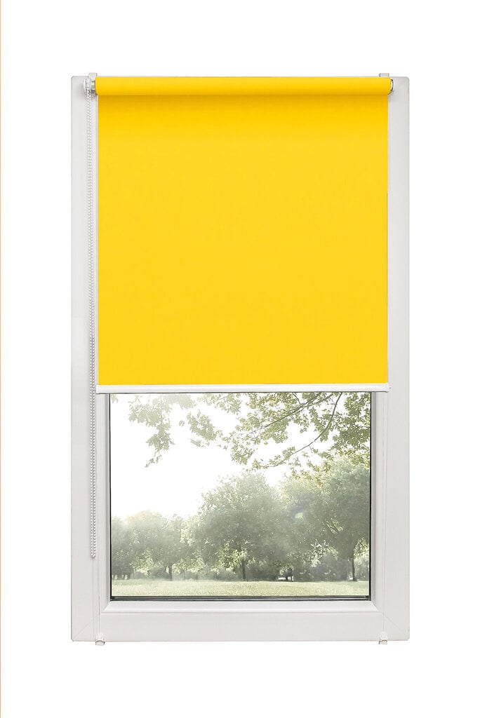 Roletas Mini Decor D 17 Geltona, 81x150 cm kaina ir informacija | Roletai | pigu.lt