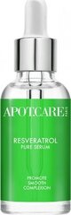 Сыворотка для лица Apot.Care Pure Serum Resveratrol, 30 мл цена и информация | Сыворотки для лица, масла | pigu.lt