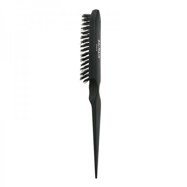 Šepetys plaukų sukimui Balmain Boar Hair Backcomb Brush, Black kaina ir informacija | Šepečiai, šukos, žirklės | pigu.lt