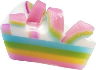 Glicerino muilas Bomb Cosmetics Raspberry Rainbow Soap Cake, 140g цена и информация | Мыло | pigu.lt