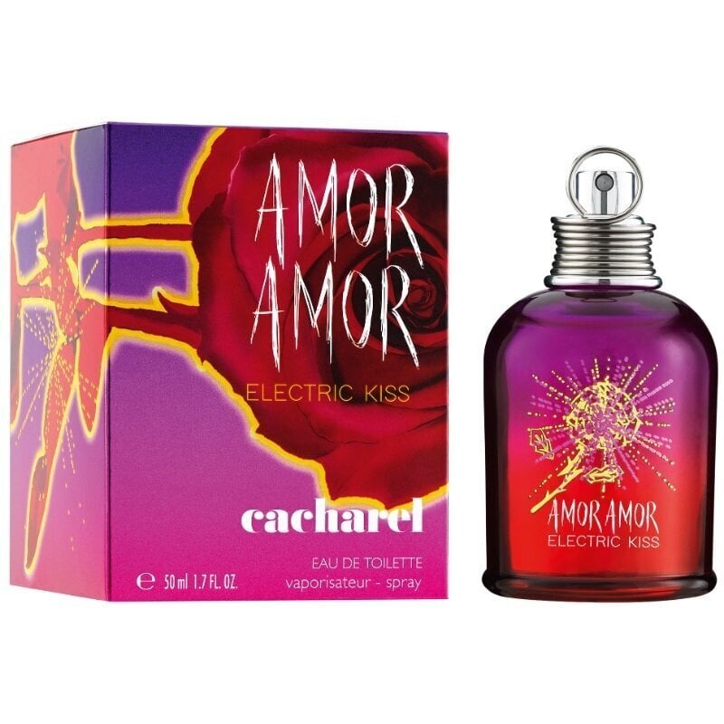 Tualetinis vanduo Cacharel Amor Amor Electric Kiss EDT moterims, 50 ml цена и информация | Kvepalai moterims | pigu.lt