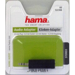 Adapteris Hama 122388, 3.5 mm kaina ir informacija | Adapteriai, USB šakotuvai | pigu.lt