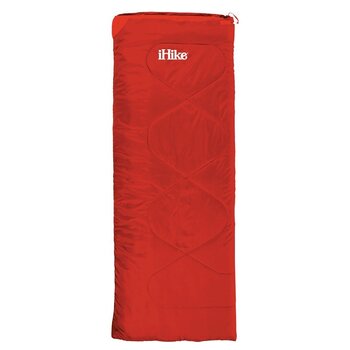 Спальный мешок iHike 190x75 см, красный цена и информация | Спальные мешки | pigu.lt