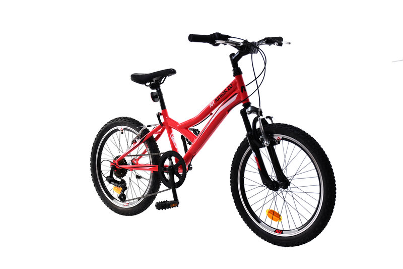 Vaikų dviratis N1 Junior 1.0 20", raudonas kaina | pigu.lt