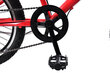 Vaikų dviratis N1 Junior 1.0 20", raudonas kaina ir informacija | Dviračiai | pigu.lt
