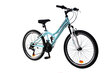 Vaikų dviratis N1 Junior 1.0 24", šviesiai mėlynas kaina ir informacija | Dviračiai | pigu.lt