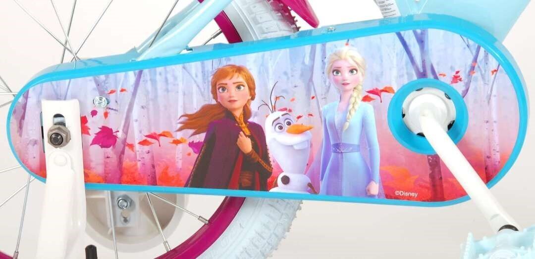 Mergaičių dviratis Disney Frozen 2, 16" kaina ir informacija | Dviračiai | pigu.lt