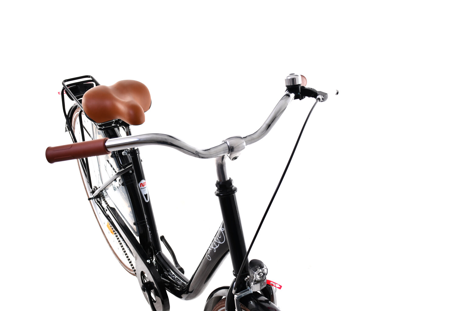 Miesto dviratis N1 Cruiser 1.0 28", juodas kaina ir informacija | Dviračiai | pigu.lt
