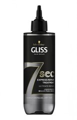 Восстанавливающая маска для волос Schwarzkopf Gliss Ultimate Repair 7 sec 200 мл цена и информация | Средства для укрепления волос | pigu.lt