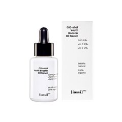 Iossi PRO Q10-shot Youth Booster Oil Serum - Aliejinis serumas su kofermentu Q10, vitaminu C ir E 30 ml kaina ir informacija | Veido aliejai, serumai | pigu.lt