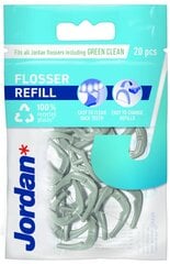 Зубная нить Jordan Easy Clean Flosser, 20 шт. цена и информация | Зубные щетки, пасты | pigu.lt