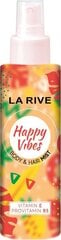 Спрей для тела для женщин La Rive Happy Vibes, 200 мл цена и информация | Кремы, лосьоны для тела | pigu.lt