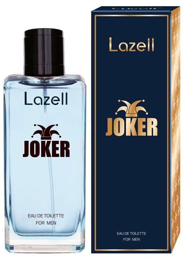 Tualetinis vanduo Lazell Joker For Men EDT vyrams, 100ml kaina ir informacija | Kvepalai vyrams | pigu.lt