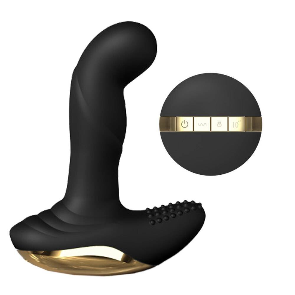 Vibratorius Marc Dorcel P-Finger, juodas цена и информация | Vibratoriai | pigu.lt