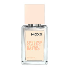 Kvapusis vanduo Mexx Forever Classic Never Boring For Her EDT moterims 15 ml kaina ir informacija | Kvepalai moterims | pigu.lt