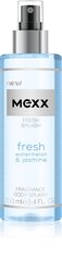 Мист для тела MEXX Fresh Splash Fresh Watermelon & Jasmine, 250 ml цена и информация | Кремы, лосьоны для тела | pigu.lt