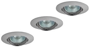 Встраиваемый светильник G.LUX BS-3254 серый цена и информация | Монтируемые светильники, светодиодные панели | pigu.lt