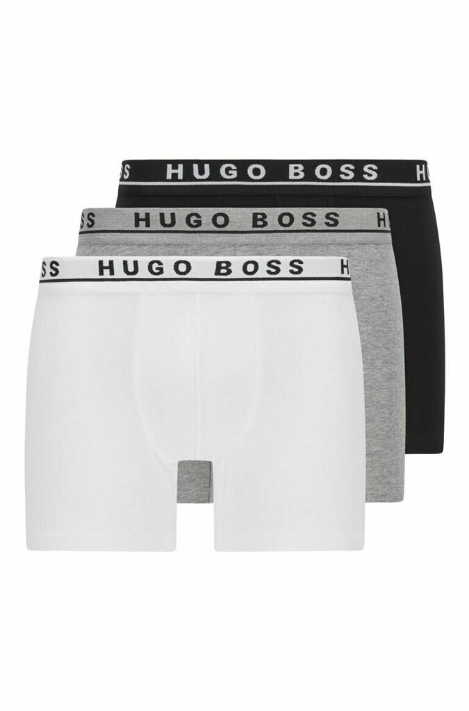 Vyriškos kelnaitės Hugo Boss 3 vnt kaina ir informacija | Trumpikės | pigu.lt
