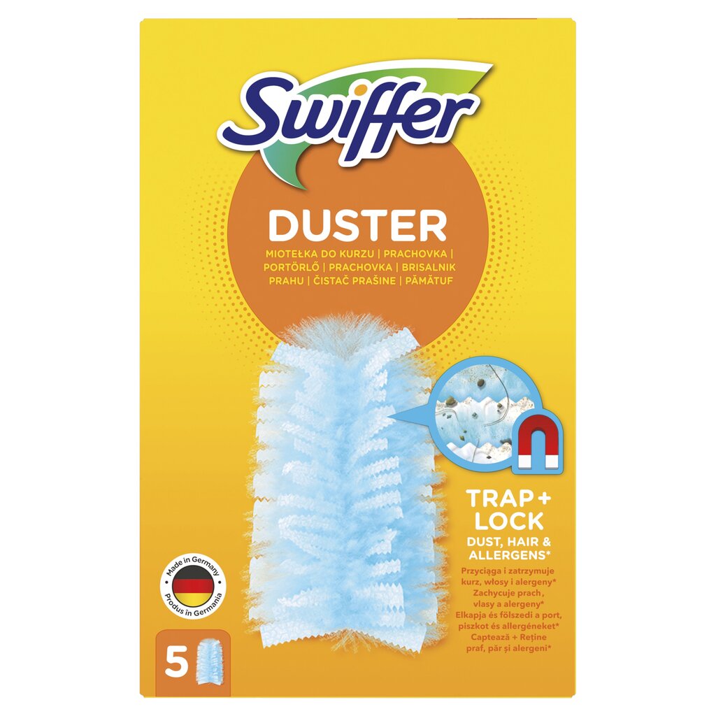 Swiffer Duster papildymas 5vnt kaina ir informacija | Valymo reikmenys ir priedai | pigu.lt