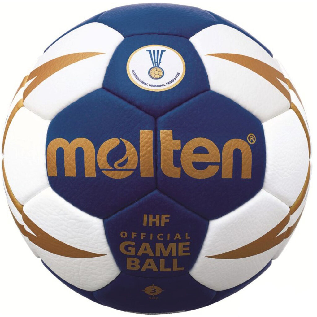 Rankinio kamuolys Molten, H3X5001-BW-X, 3 dydis kaina ir informacija | Rankinis | pigu.lt
