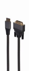 Gembird CC-HDMI-DVI-4K-6 kaina ir informacija | Kabeliai ir laidai | pigu.lt