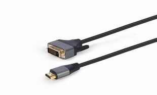 Gembird CC-HDMI-DVI-4K-6 kaina ir informacija | Kabeliai ir laidai | pigu.lt