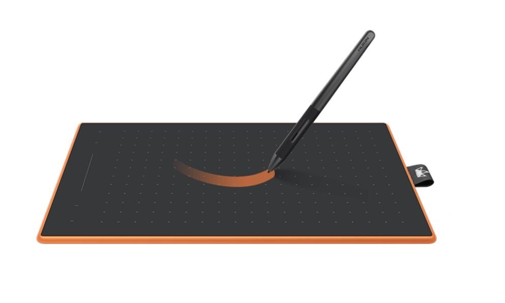 Huion RTM-500 Graphics Tablet Oranžinė kaina ir informacija | Planšetiniai kompiuteriai | pigu.lt