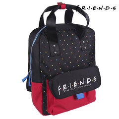 Mokyklinis krepšys Friends, juoda цена и информация | Школьные рюкзаки, спортивные сумки | pigu.lt