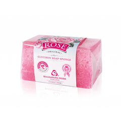 Glicerininis muilas-kempinė Rose Original 2in1, 70 g kaina ir informacija | Muilai | pigu.lt