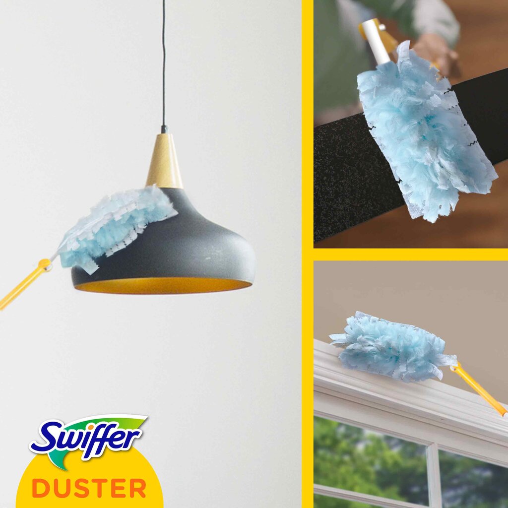 Swiffer Duster Starter Kit XXL rankena + 2vnt papildymas цена и информация | Valymo reikmenys ir priedai | pigu.lt