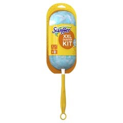 Swiffer Duster Starter Kit XXL ручка + 2шт пополнение цена и информация | Инвентарь для уборки и принадлежности | pigu.lt